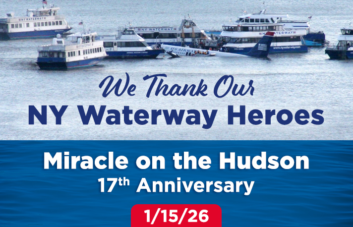 Flight 1549 - Miracle On The Hudson Banner